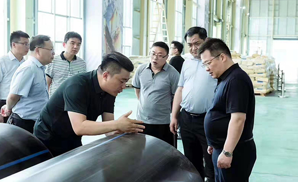 阜陽市委常委章書記在李縣長(zhǎng)陪同下到豪家管業(yè)走訪調(diào)研